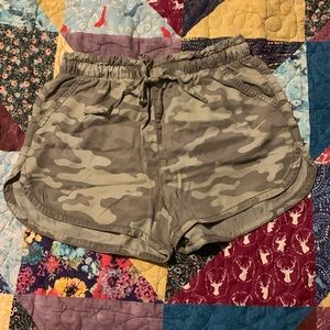 Barely worn AE  lightweight camo shorts.